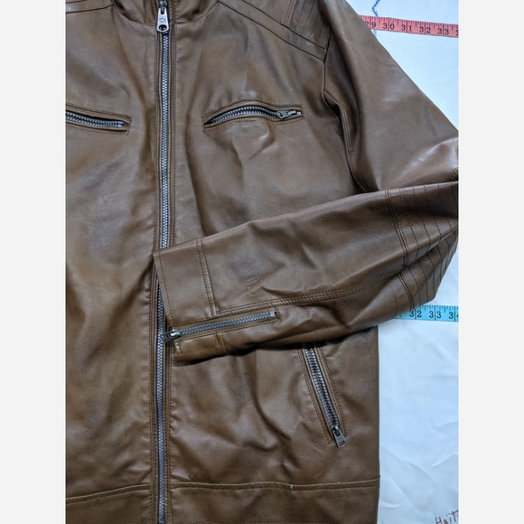 Men's Large Buffalo by David Bitton Faux Leather J - Picture 5 of 6